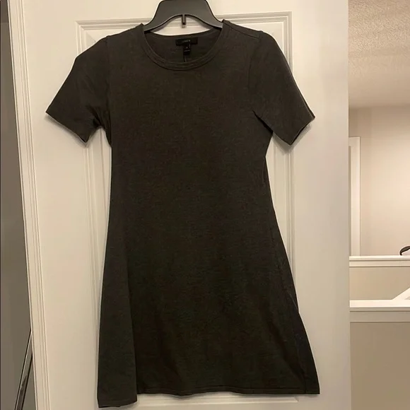 J. Crew | Dresses | J Crew Heather Gray Casual Dress | Poshmark